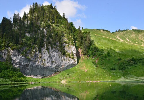 photo du lac d'Arvouin