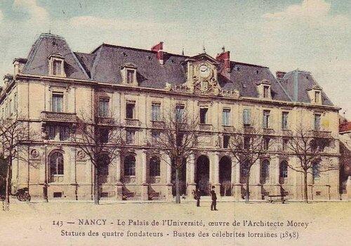 Le Palais de l'Académie, place Carnot à Nancy