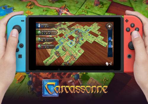 Jeu société vidéo - Carcassonne  