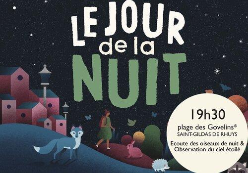 Cette sortie est organisée dans le cadre de l'évènement national "Le Jour de la Nuit". Elle vise à sensibiliser le grand-public à l'importance de limiter la pollution lumineuse pour préserver notre ciel étoilé et la biodiversité. L'animation aura lieu de 19h30 à 22h30 environ, au niveau du club nautique du Rohu. Inscription obligatoire : contact@golfe-morbihan.bzh - 02 97 62 03 03.