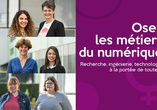 6 portraits vidéos de chercheuses en sciences du numérique