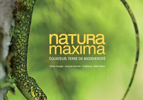 Couverture du livre d'Olivier Dangles Natura Maxima chez IRD Editions