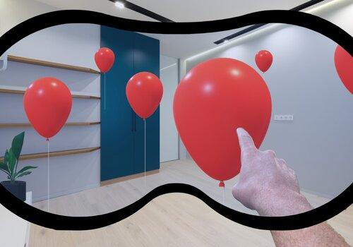 Des ballons virtuels dans l'environnement réel !