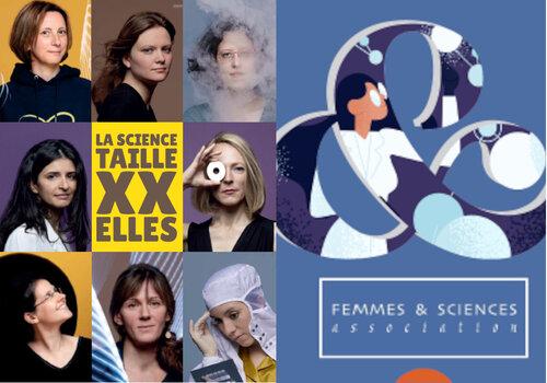 Physiciennes de l’exposition « La Science taille XX elles » de Femmes & Sciences