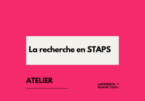 La recherche en STAPS 