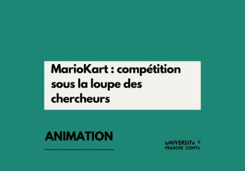 MarioKart : compétition sous la loupe des chercheurs