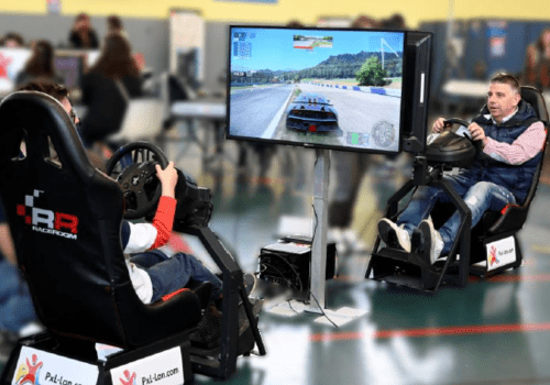 visuel simulateur de conduite