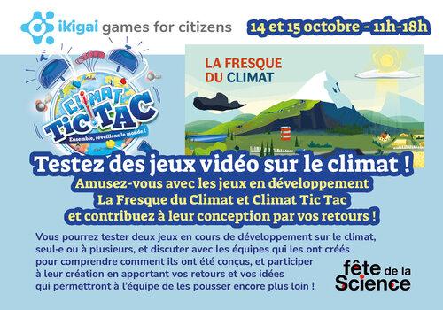 testez des jeux sur le climat