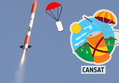 Fusée, CanSat, Parachute, Logo du concours