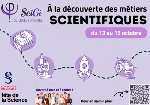A la découverte des métiers scientifiques avec l'association SciGi-Sciences for Girls