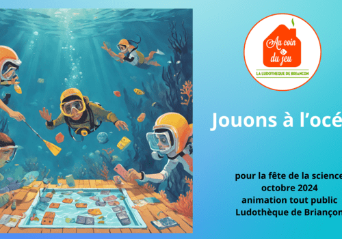 "Découvrez le bonheur des profondeurs ! Plongez dans un océan d'amusement lors de notre atelier sur l'eau. Explorez, éclaboussez et laissez votre imagination naviguer. Joignez-vous à nous pour une aventure marine aux travers d'expériences ludiques! !"