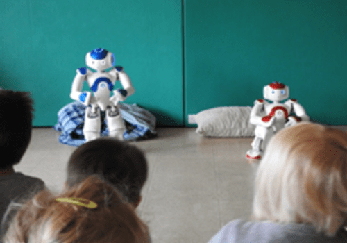 Robots Nao sur la scène
