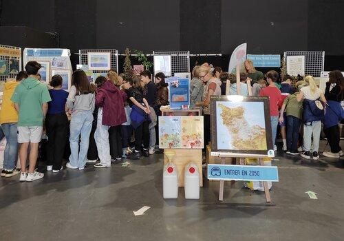 Stand du Parc des marais, village des sciences 2023 