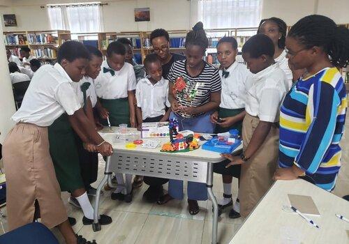 Animation lycée Rwanda