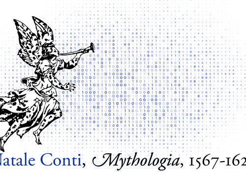 Logo du projet Mythologia (Université de Reims Champagne-Ardenne, CRIMEL / IUF)