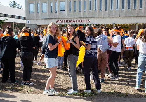 Animation sportive au Village des Sciences à Aubière