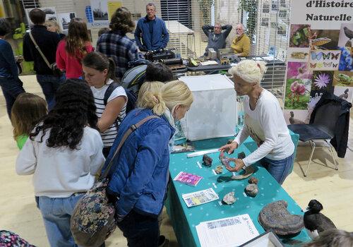 Stand animé par les membres de la Société d'Histoire Naturelle de Savoie (SHNS)