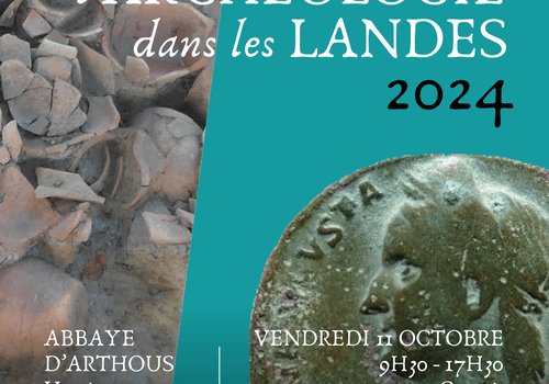 Affiche de la Journée de l'archéologie dans les Landes 2024