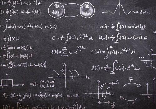 Tableau de mathématiques