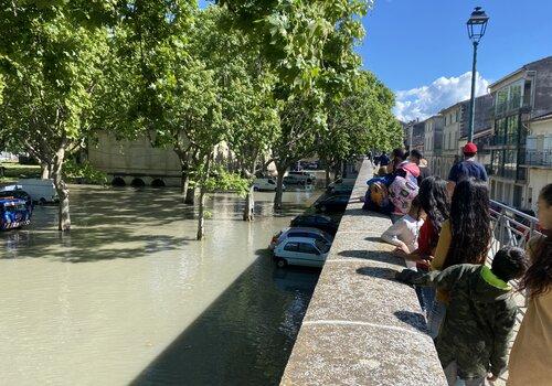 Inondation beaucaire