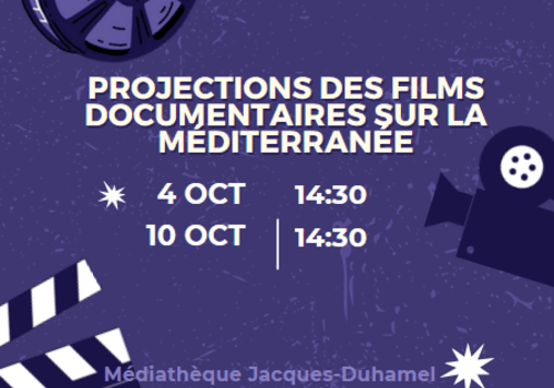 Projections 4 et 10 oct 14h30