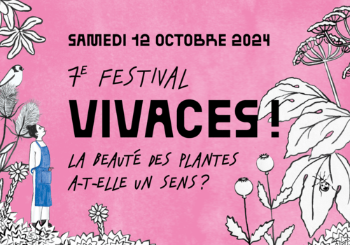 Visuel du Festival Vivaces 2024 !