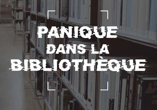 Escape Game Panique dans la bibliothèque