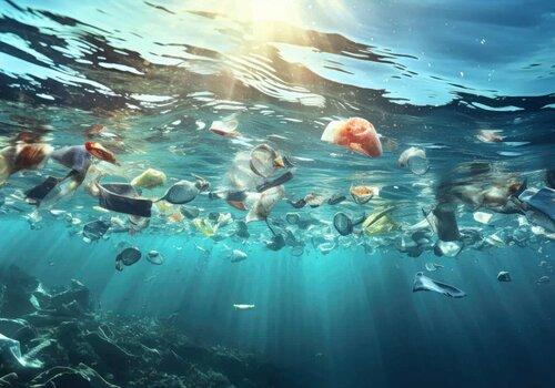 déchats plastiques dans l'océan