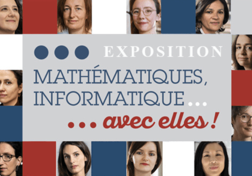 Visuel de l'exposition Mathématiques, informatique… avec elles !