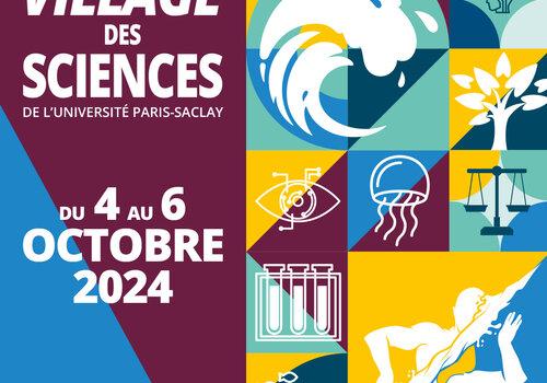 Affiche du Village des Sciences 2024