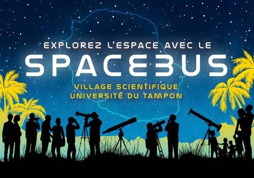 Bannière Spacebus à l’Université du Tamppon