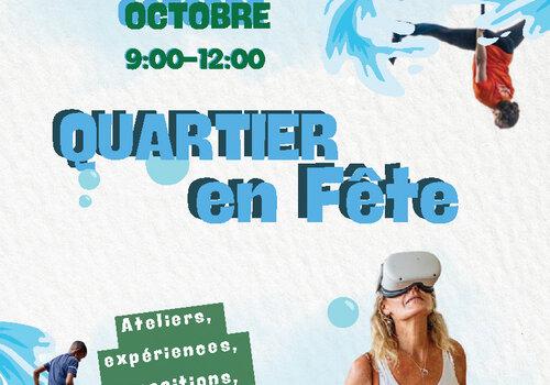 L'affiche du quartier en fête