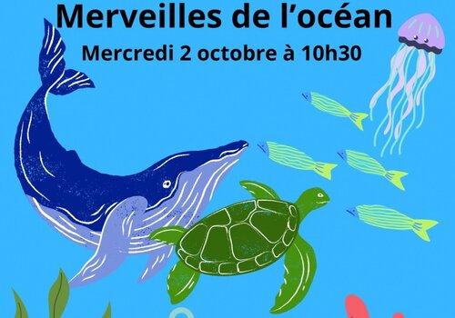 Lecture L’Apozistoire « Merveilles de l'océan »