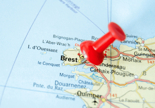 Carte de Brest