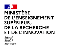 Logo du Ministère de l'Enseignement supérieur, de la recherche et de l'innovation