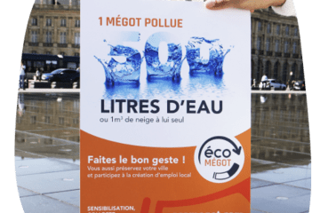 Sensibilisation à la pollution des mégots