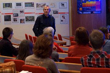 Photo de conférence publique au LAPP