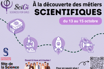 A la découverte des métiers scientifiques avec l'association SciGi-Sciences for Girls
