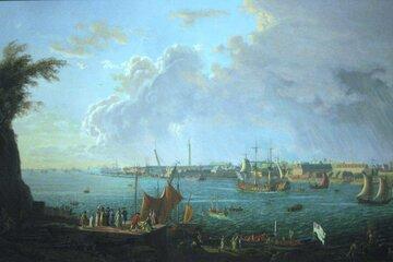 Port de Lorient au 18e siècle