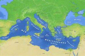 Carte Méditerranée