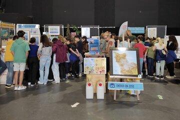 Stand du Parc des marais, village des sciences 2023 