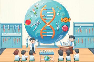 Première approche permettant aux enfants de comprendre l’ADN et son mécanisme de réparation face aux mutations. Spectacle sur la réparation de l’ADN et atelier de création de leur propre ADN comestible sont au programme.