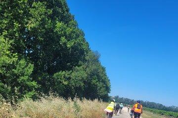 Sortie vélo sur un site du SYMADREM