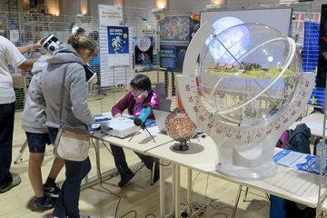 Stand animé par le club Astronomie sur les Monts