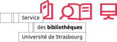 Logo du Service des Bibliothèques de l'université de Strasbourg