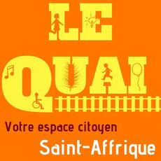 Logo du centre social Le Quai, espace citoyen à Saint-Affrique